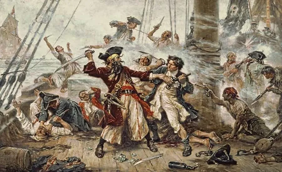 Isla Saona, escenario de Piratas del Caribe 2 batalla-entre-barbanegra-y-el-teniente-maynard