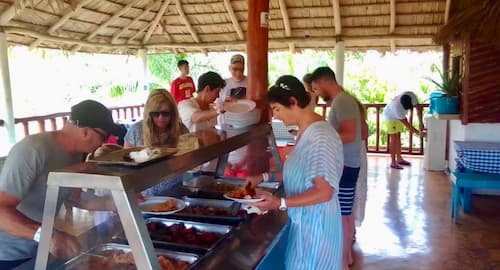 Excursión Samaná 14 buffet-excursion-samana