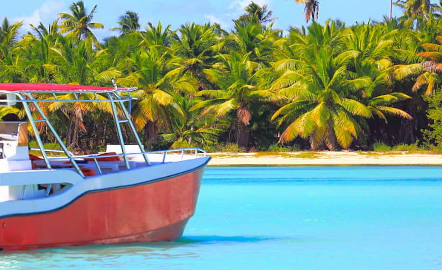 Isla Saona: ubicación y cómo llegar 4 lancha-a-isla-saona